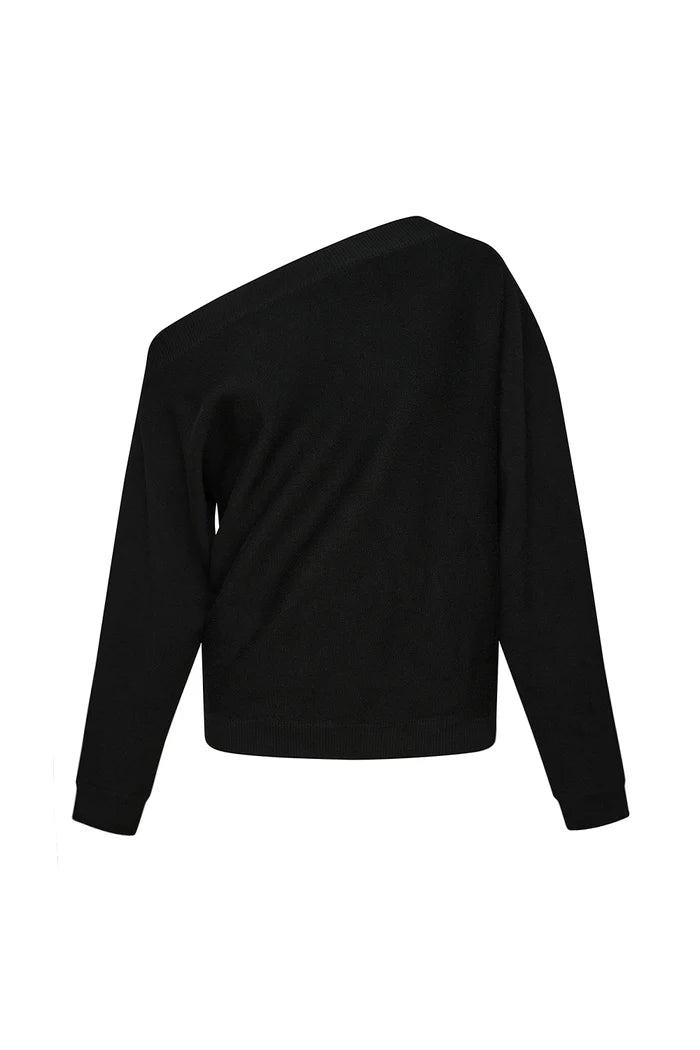 MANNING CARTELL - Future feeling Knit Top in Black