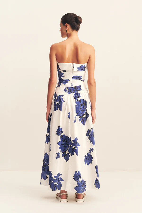 SHONA JOY Enya Srapless Maxi Dress-midnight wallflower