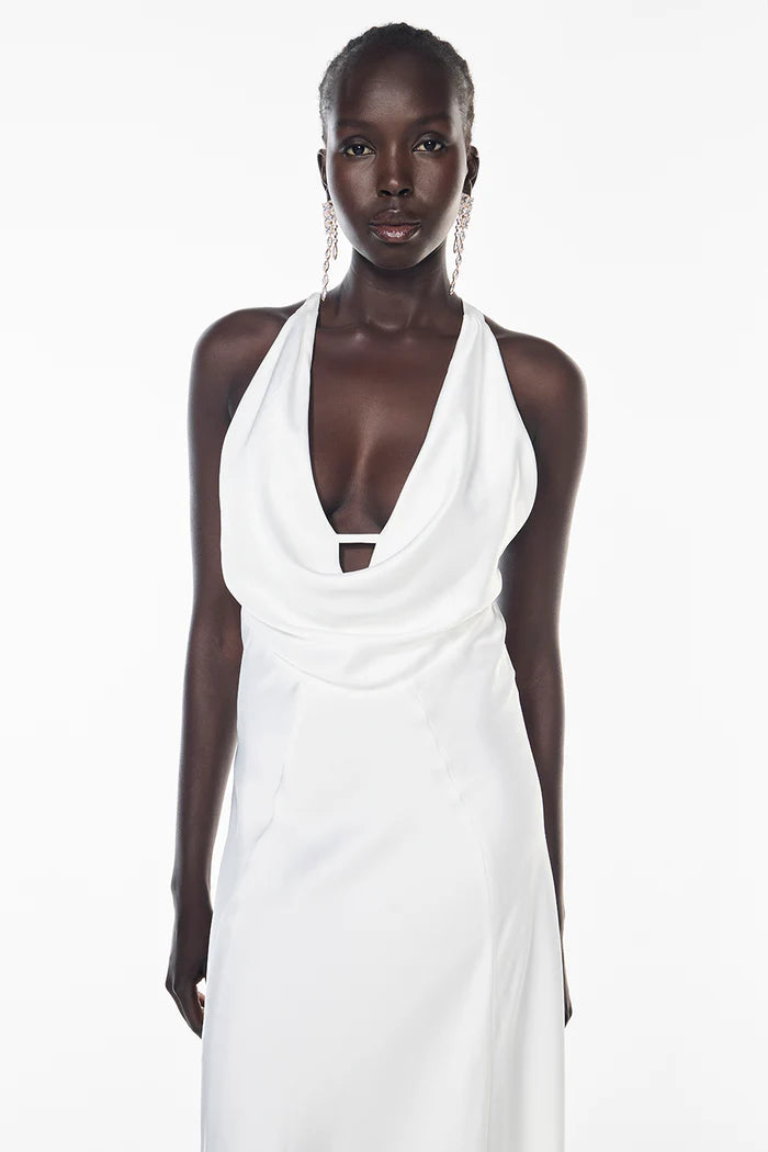 MANNING CARTELL - Charmed Cowl Slip Dress in White