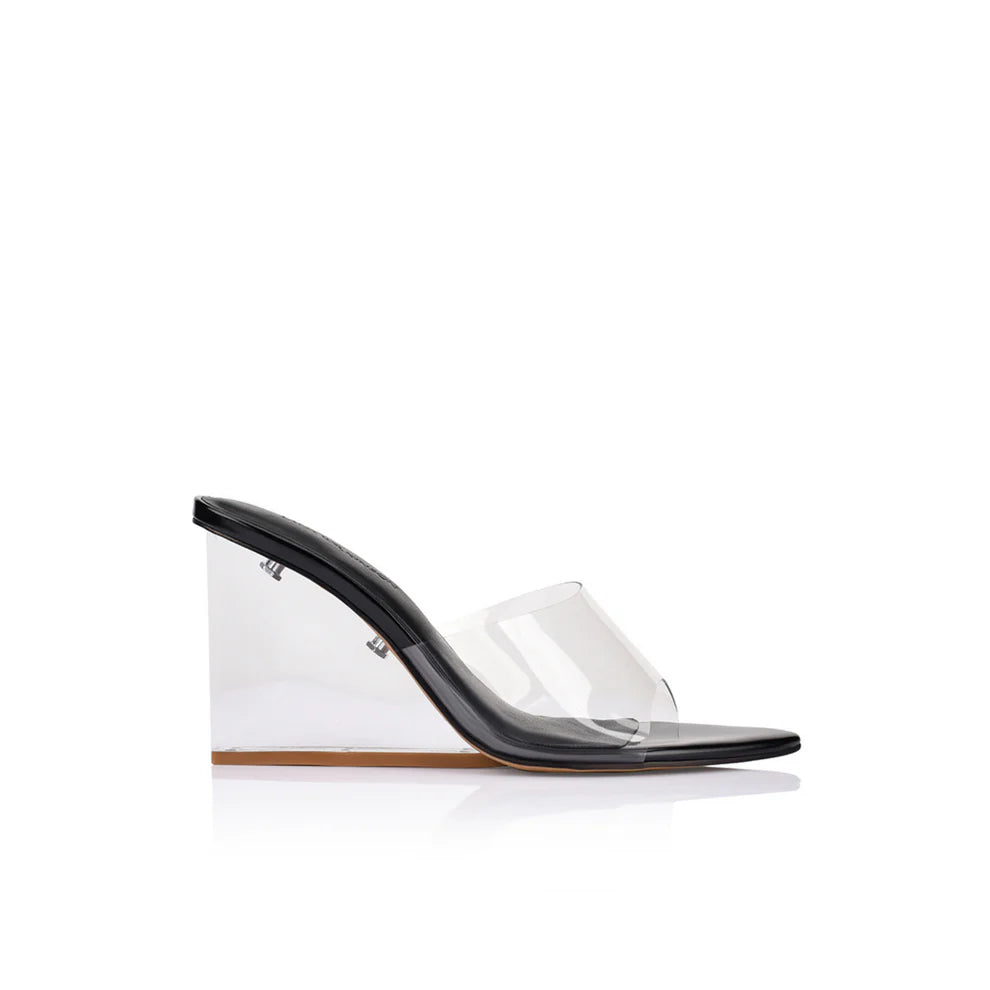 LANA WILKINSON Suzy Wedge-black
