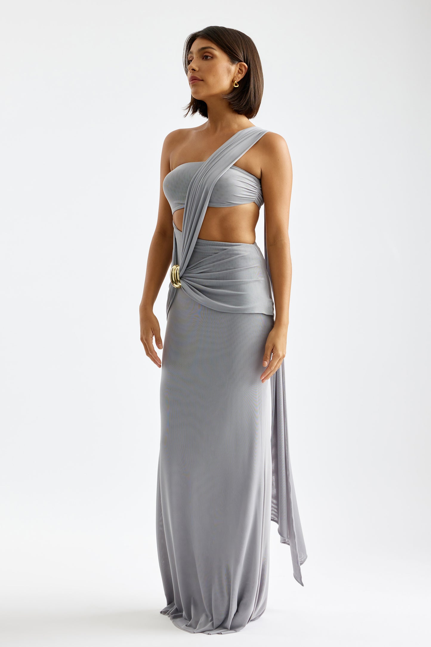 LEXI Emery Dress- light grey