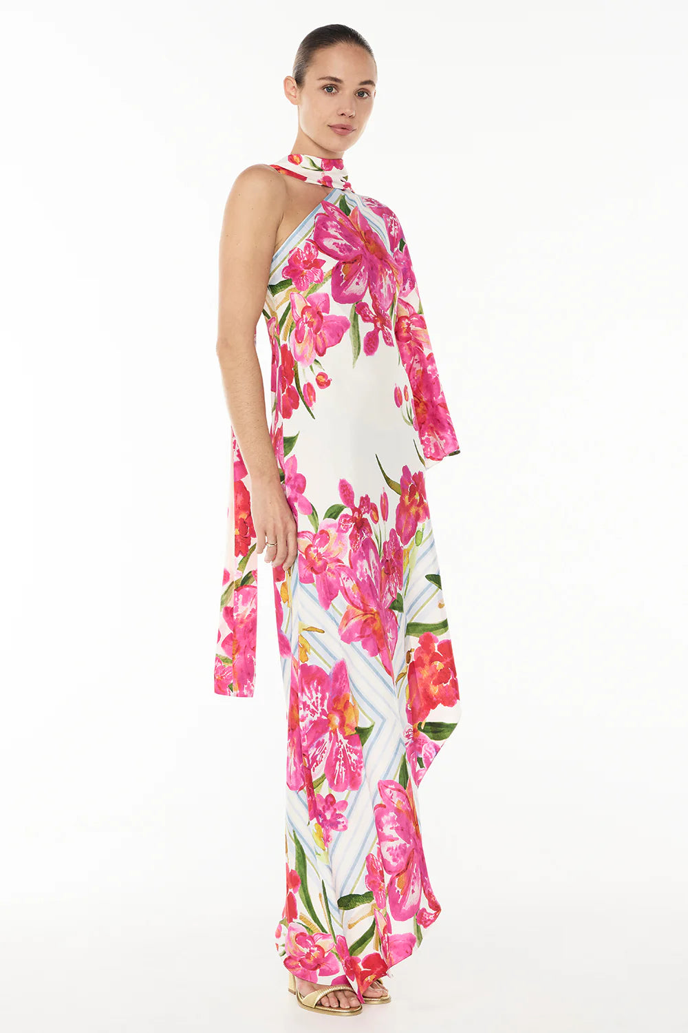 MANNING CARTELL Take Me There Dress-scarf floral