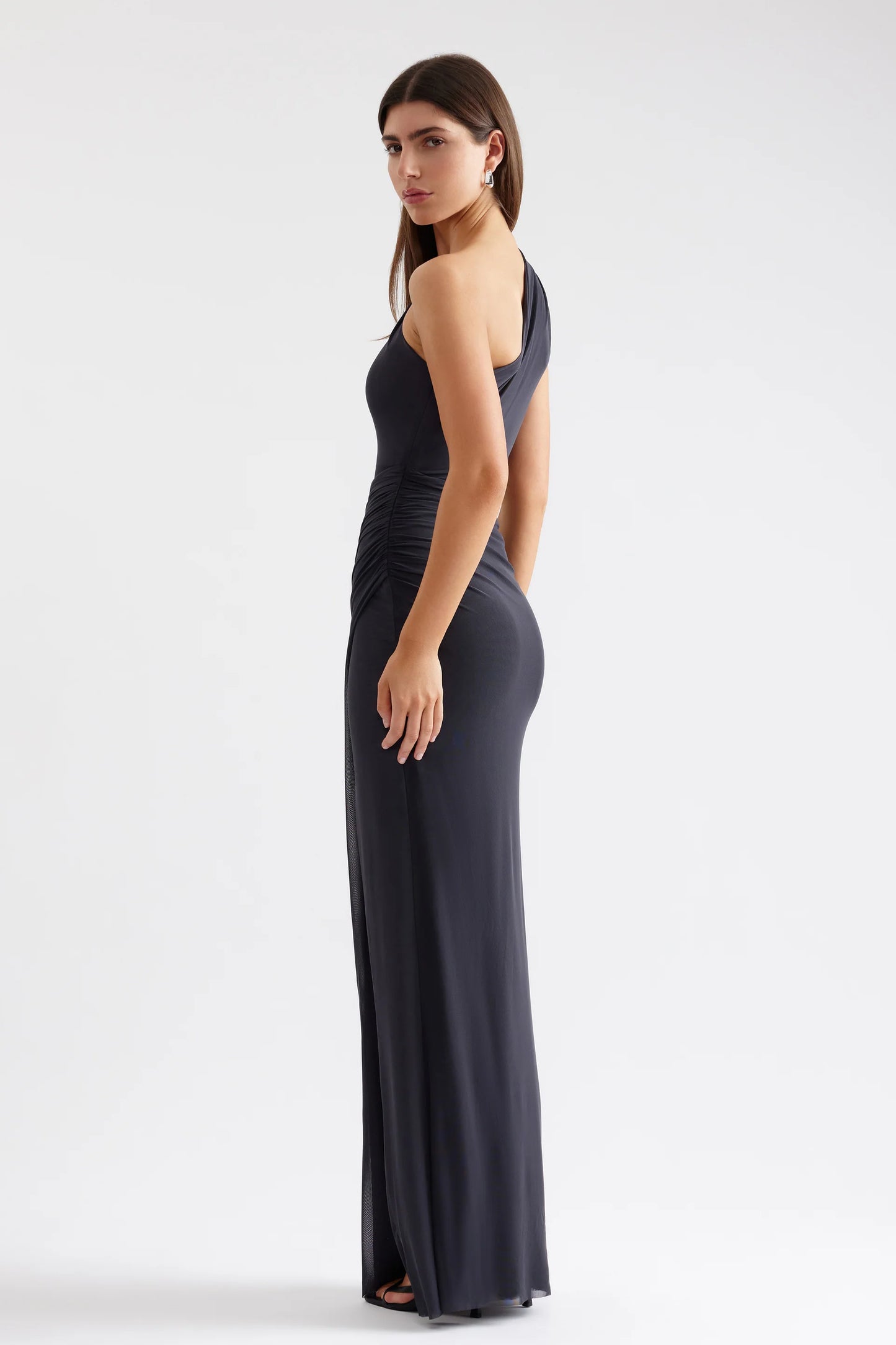 LEXI Viola Dress-charcoal