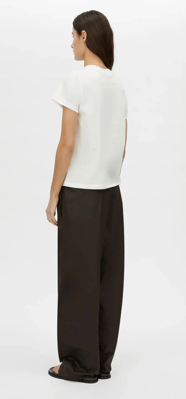 CAMILLA AND MARC - Janice Neat Fit Logo Tee in White