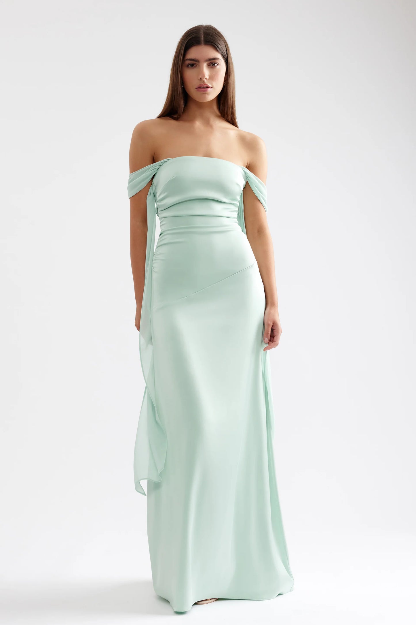 LEXI Hattie Dress-mint