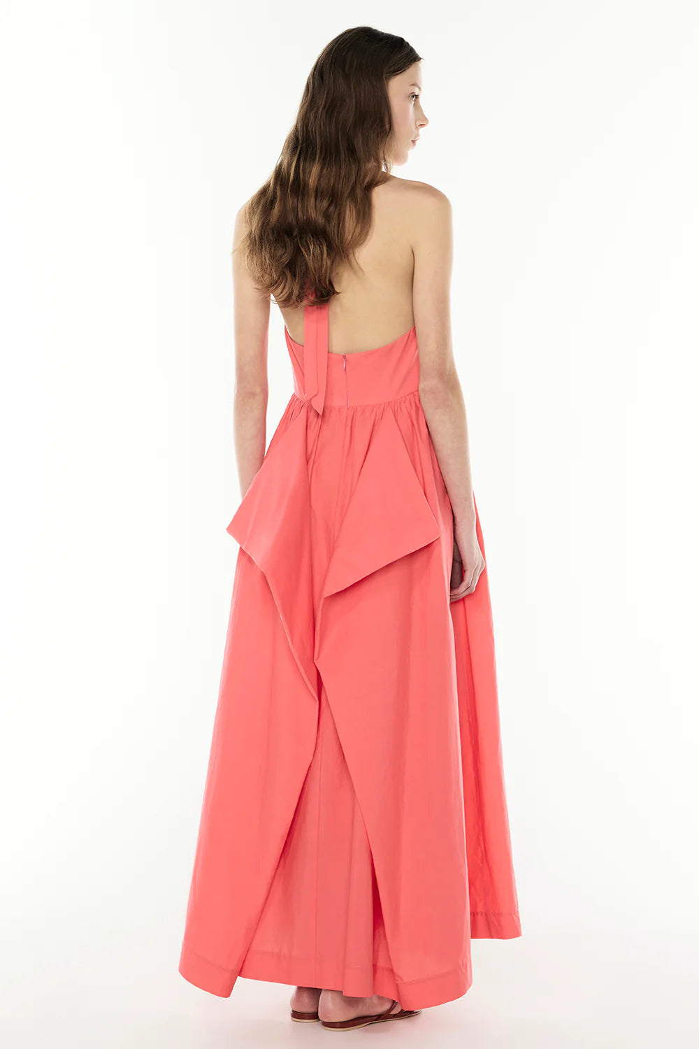 MANNING CARTELL Provence Halter Dress-melon