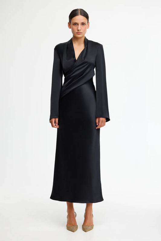 ACLER - Piccadilly Midi Dress - Black