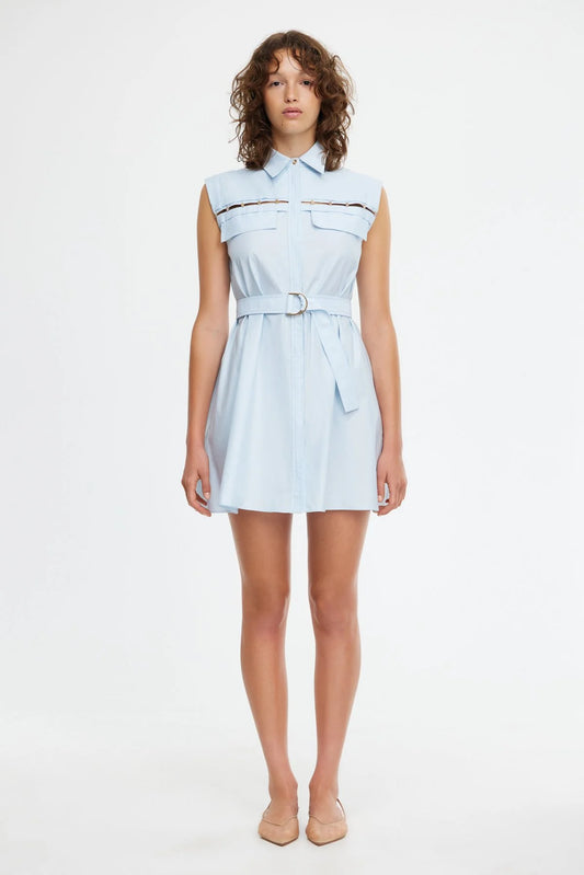 ACLER Stanbrook Mini Dress Cornflower