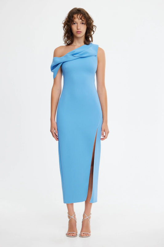 ACLER Ashford maxi dress-capri blue