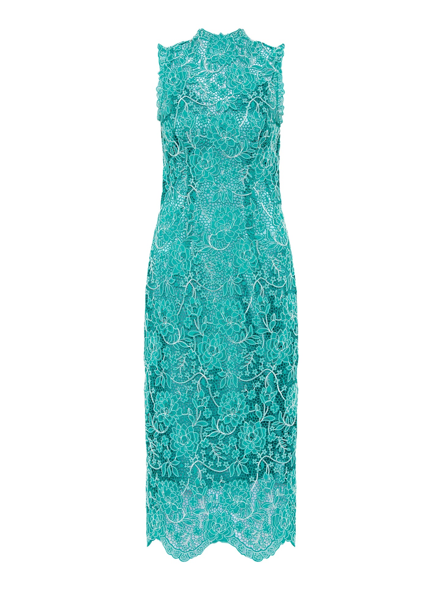 MOSS & SPY - Alessia Shift Dress, Turquoise