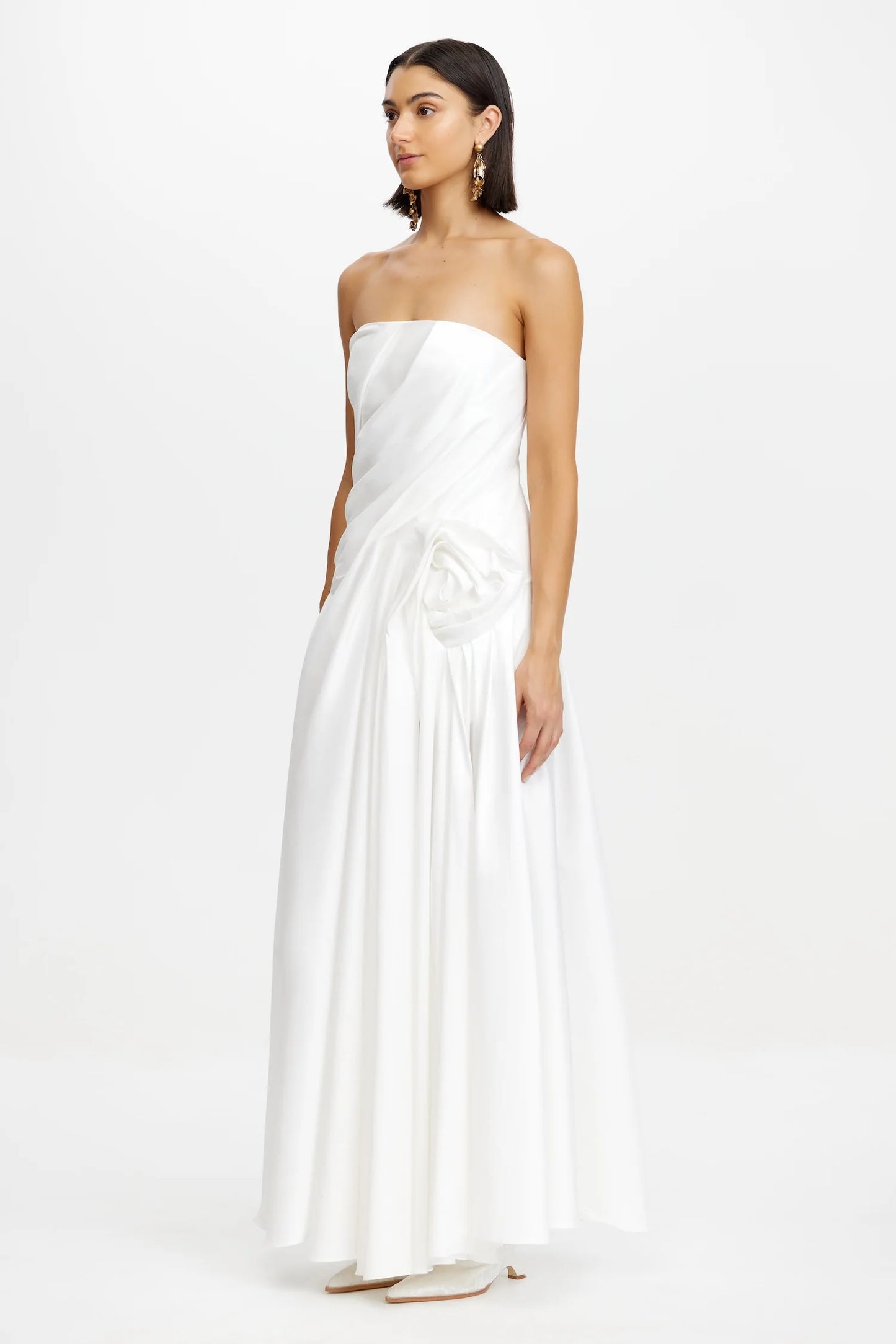 ACLER - Hawford Maxi Dress in Ivory