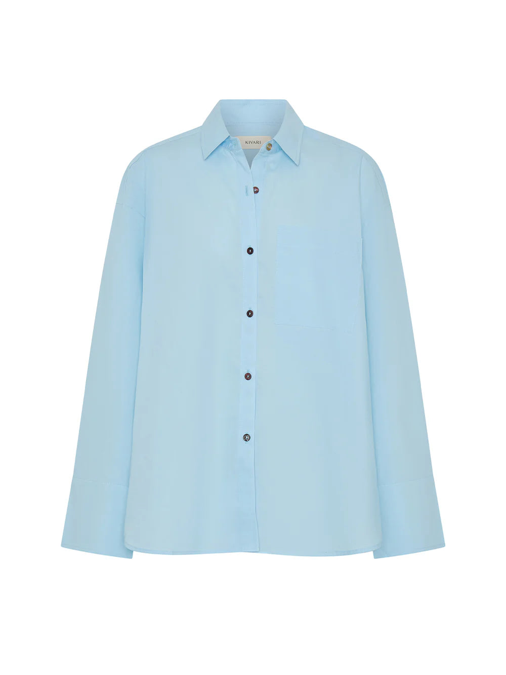 KIVARI - Becky Shirt in Sky Blue