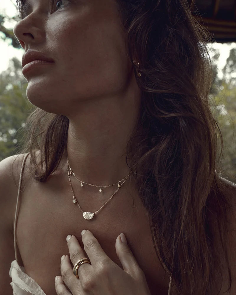 BY CHARLOTTE - Grace Choker 18K Gold Vermeil