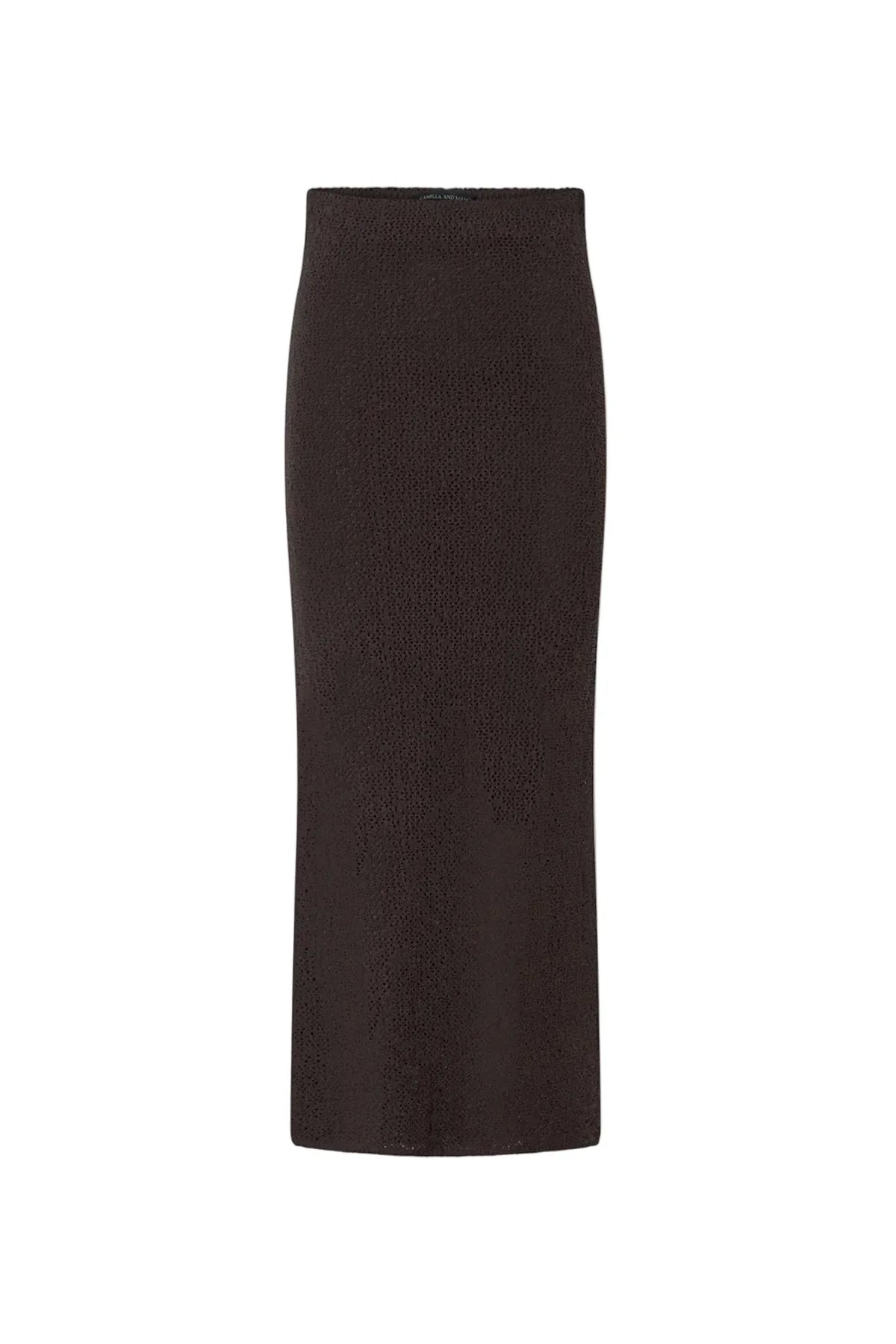 CAMILLA AND MARC - Carey Knit Skirt in Espresso