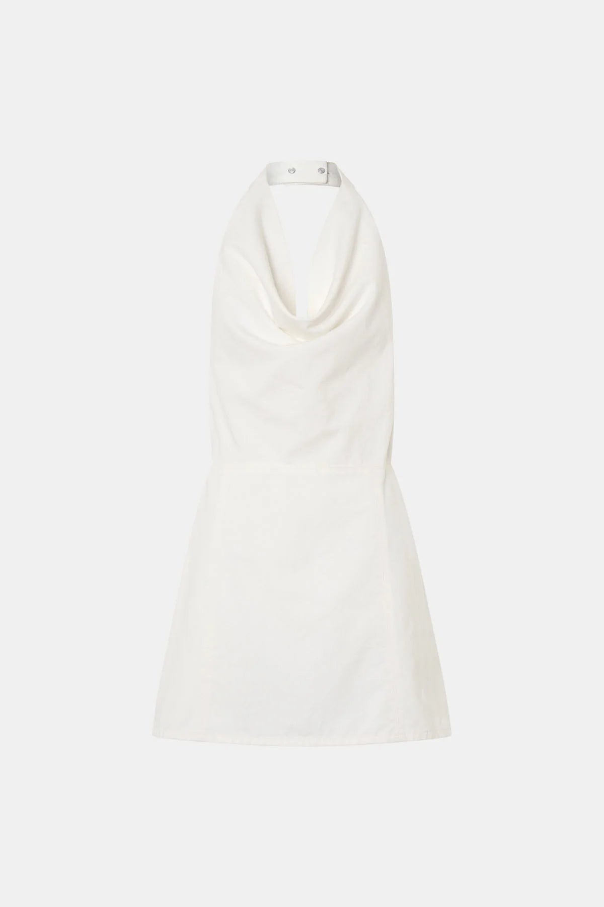 Camilla and Marc - Aubrey Denim Mini Dress IN WHITE NEPS