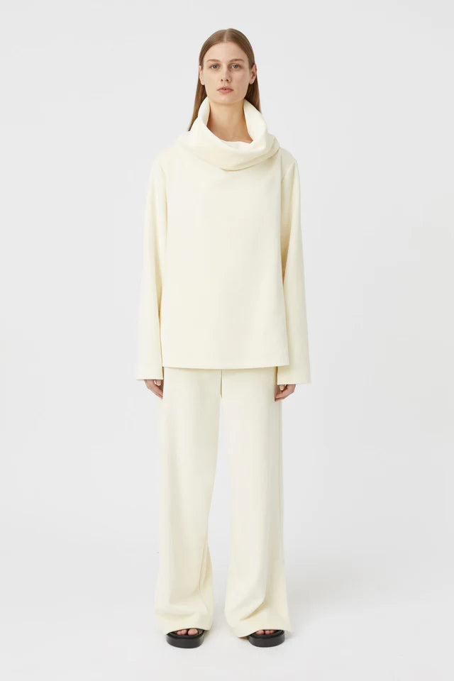 CAMILLA AND MARC Baie Lounge Top-winter white