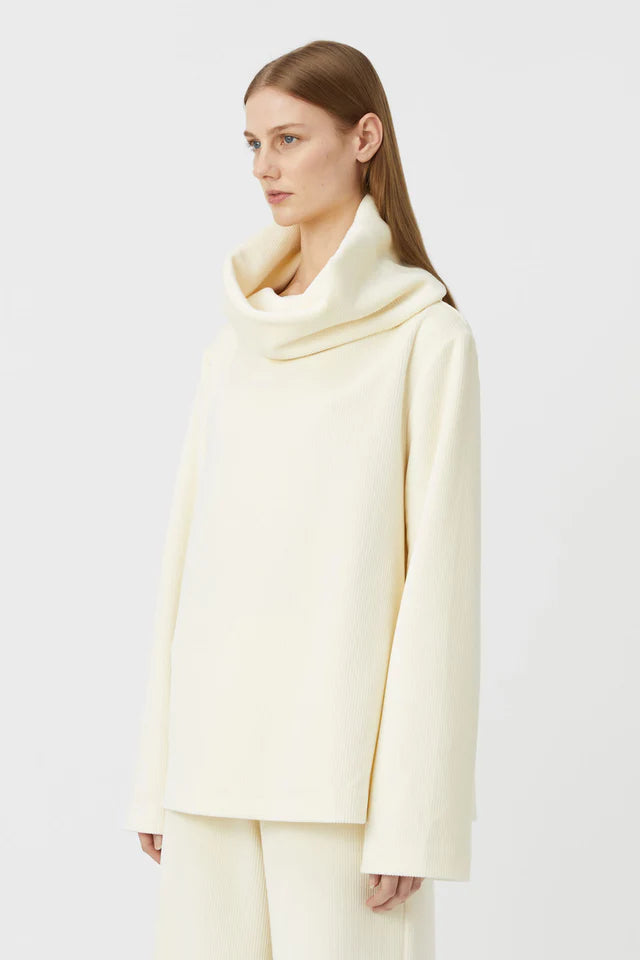CAMILLA AND MARC Baie Lounge Top-winter white