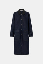 CAMILLA AND MARC Enzo Denim Coat Indigo