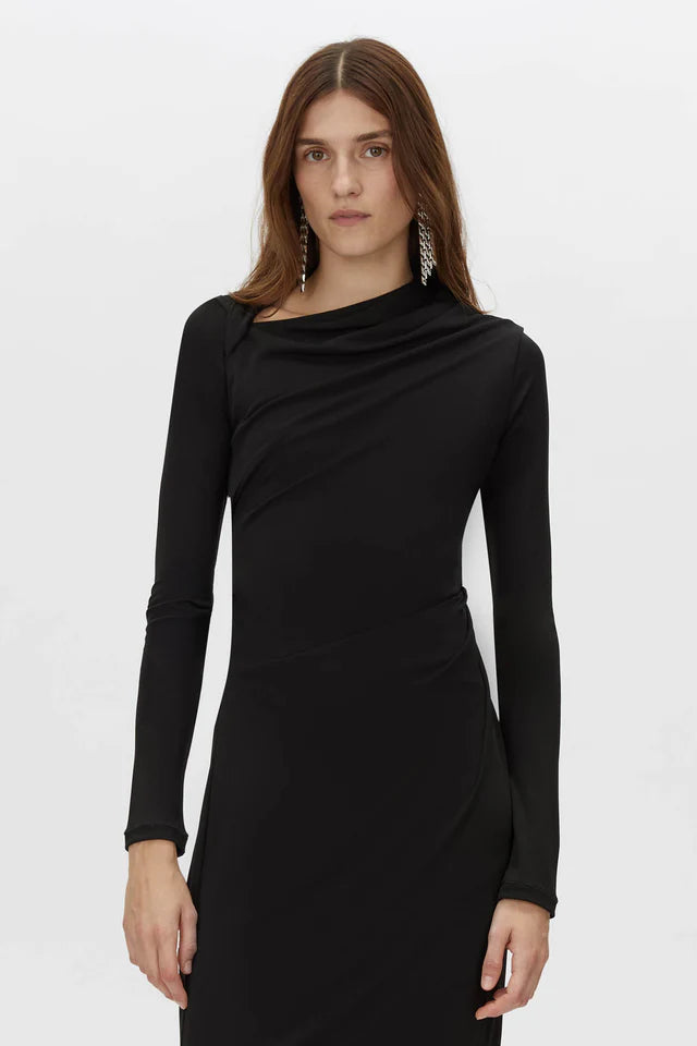 CAMILLA AND MARC Mai Long Sleeve Dress-black