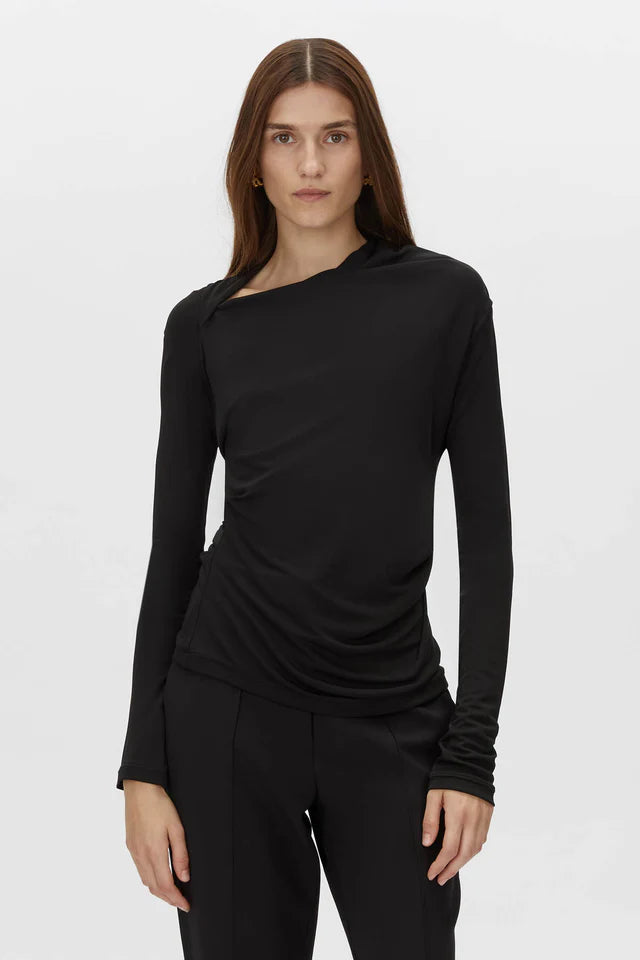 CAMILLA AND MARC Mai Long Sleeve Top-black
