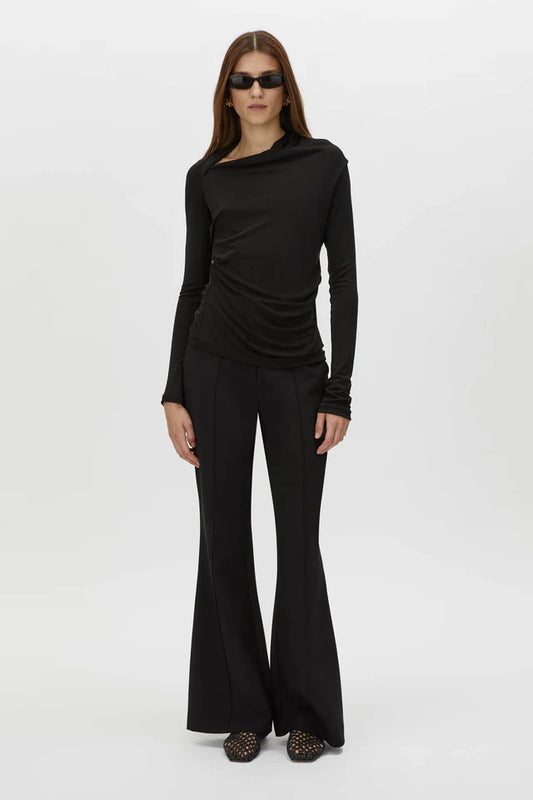 CAMILLA AND MARC Mai Long Sleeve Top-black
