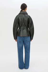 CAMILLA AND MARC Oreno Belted Jacket Charcoal