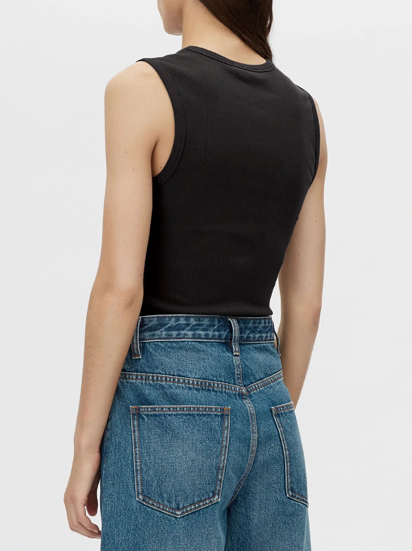 CAMILLA AND MARC Nora Crew Tank-black