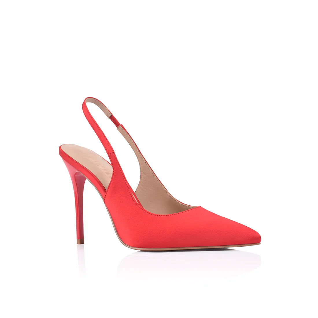 LANA WILKINSON Charlize  Pump-Red Satin