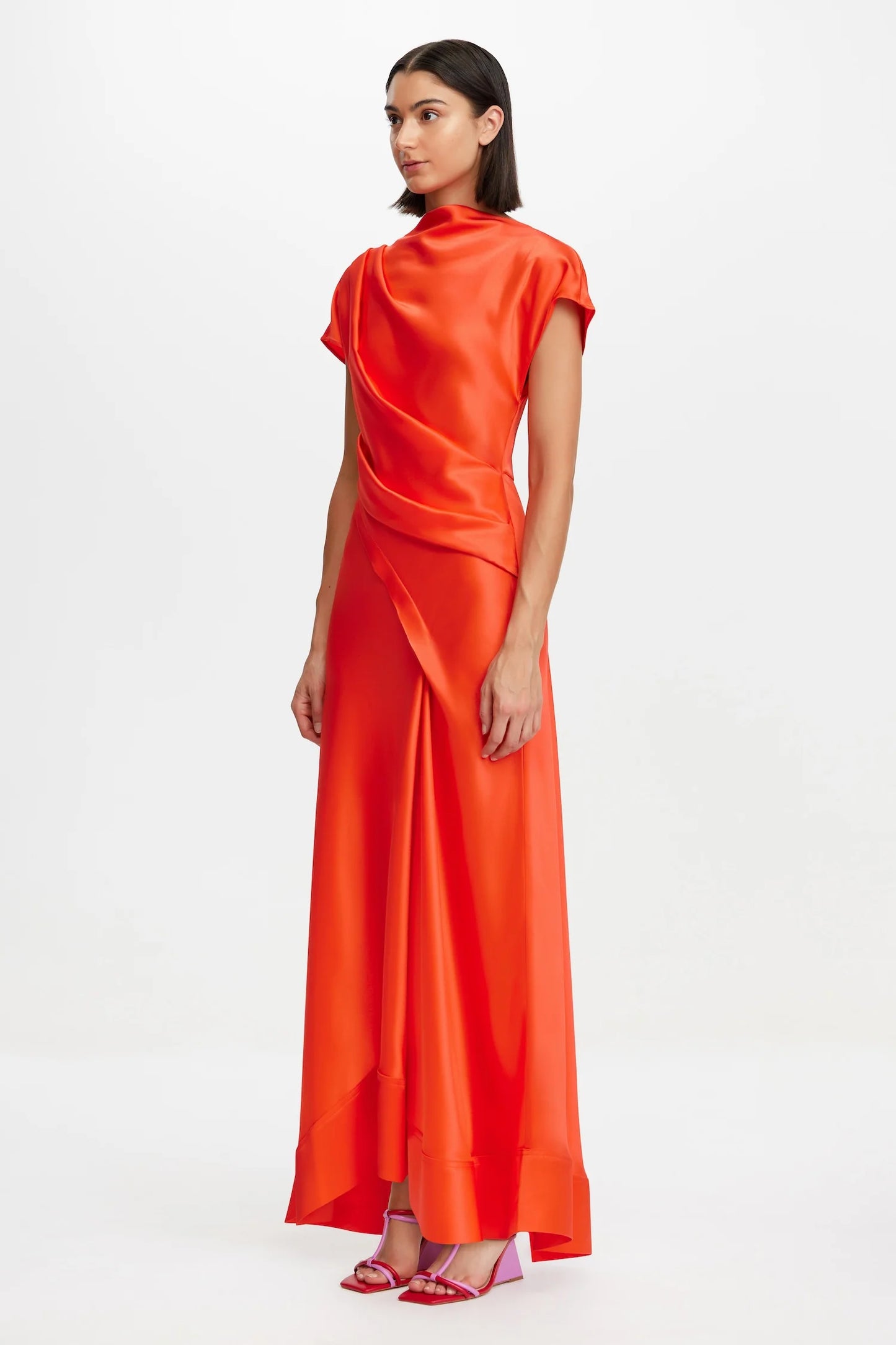 ACLER - Glatton Maxi Dress in Rosso