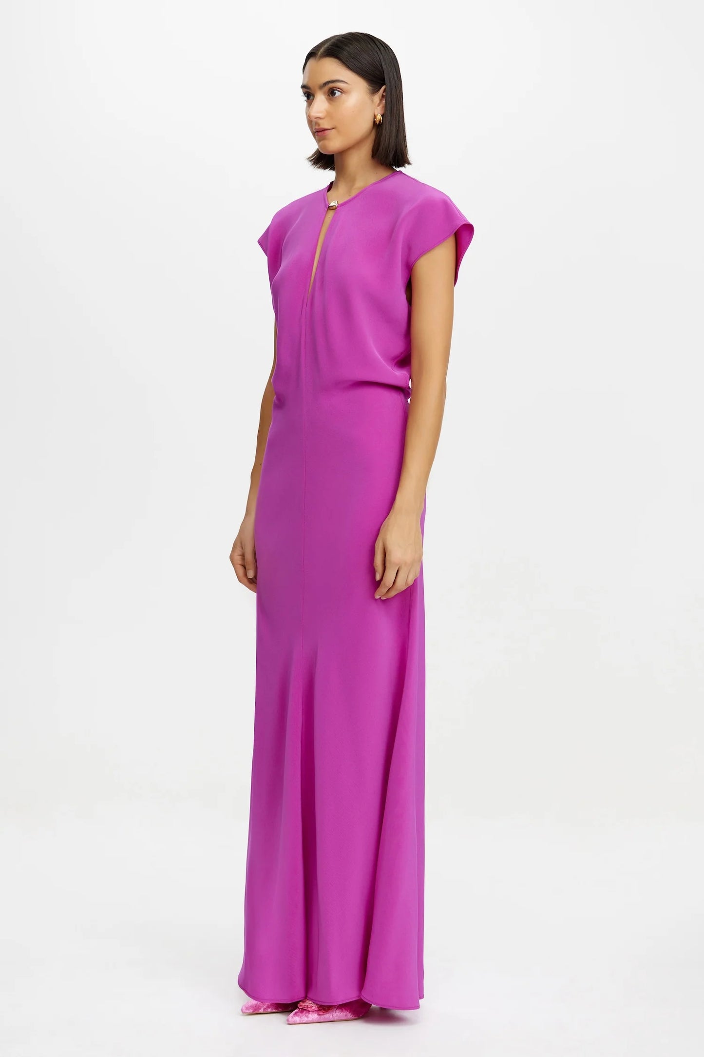 ACLER - Yarrow Maxi Dress in Amethyst