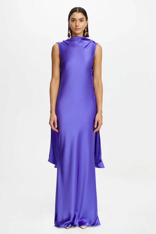 ACLER Flleden Maxi Dress-azure purple