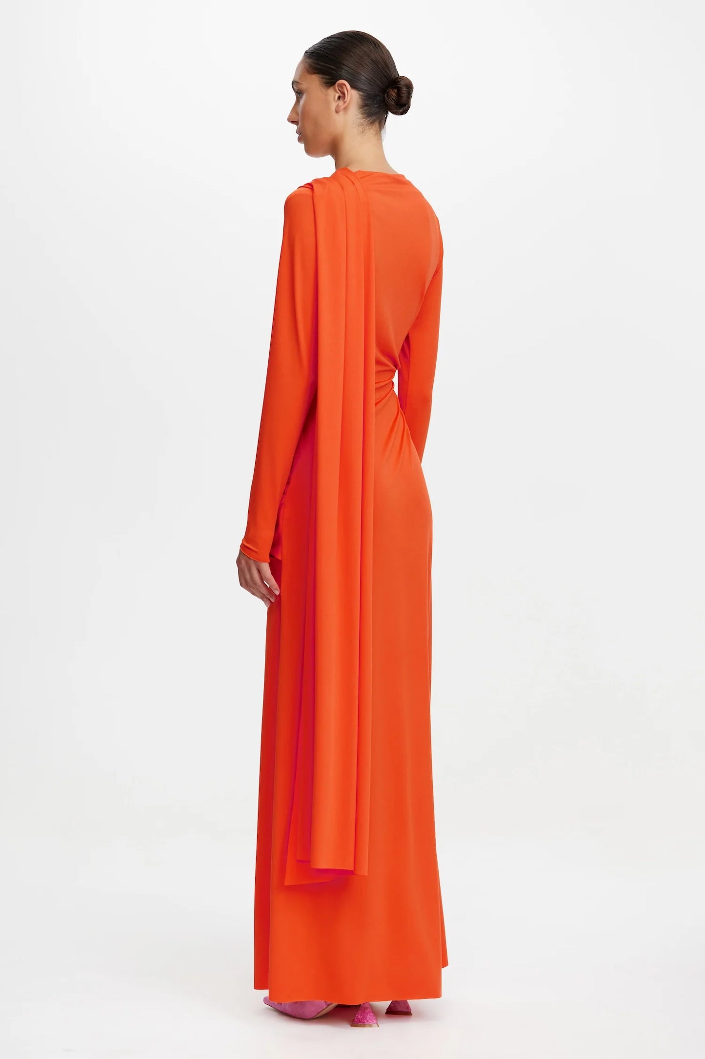 ACLER Catherinson Maxi Dress-rosso