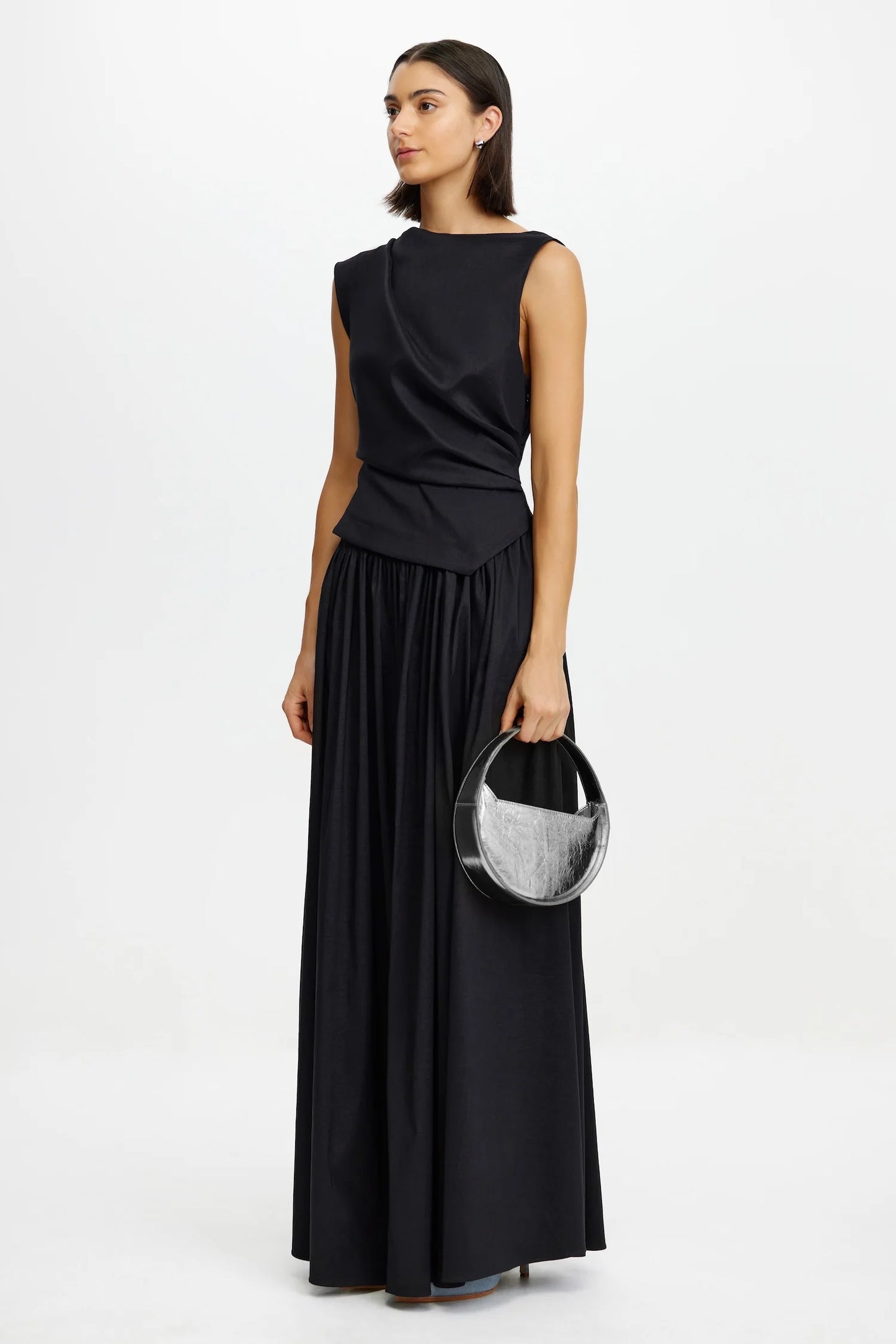 ACLER Stopes Maxi Dress-black
