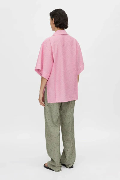 CAMILLA AND MARC Merle Short Sleeve Shirt-rose