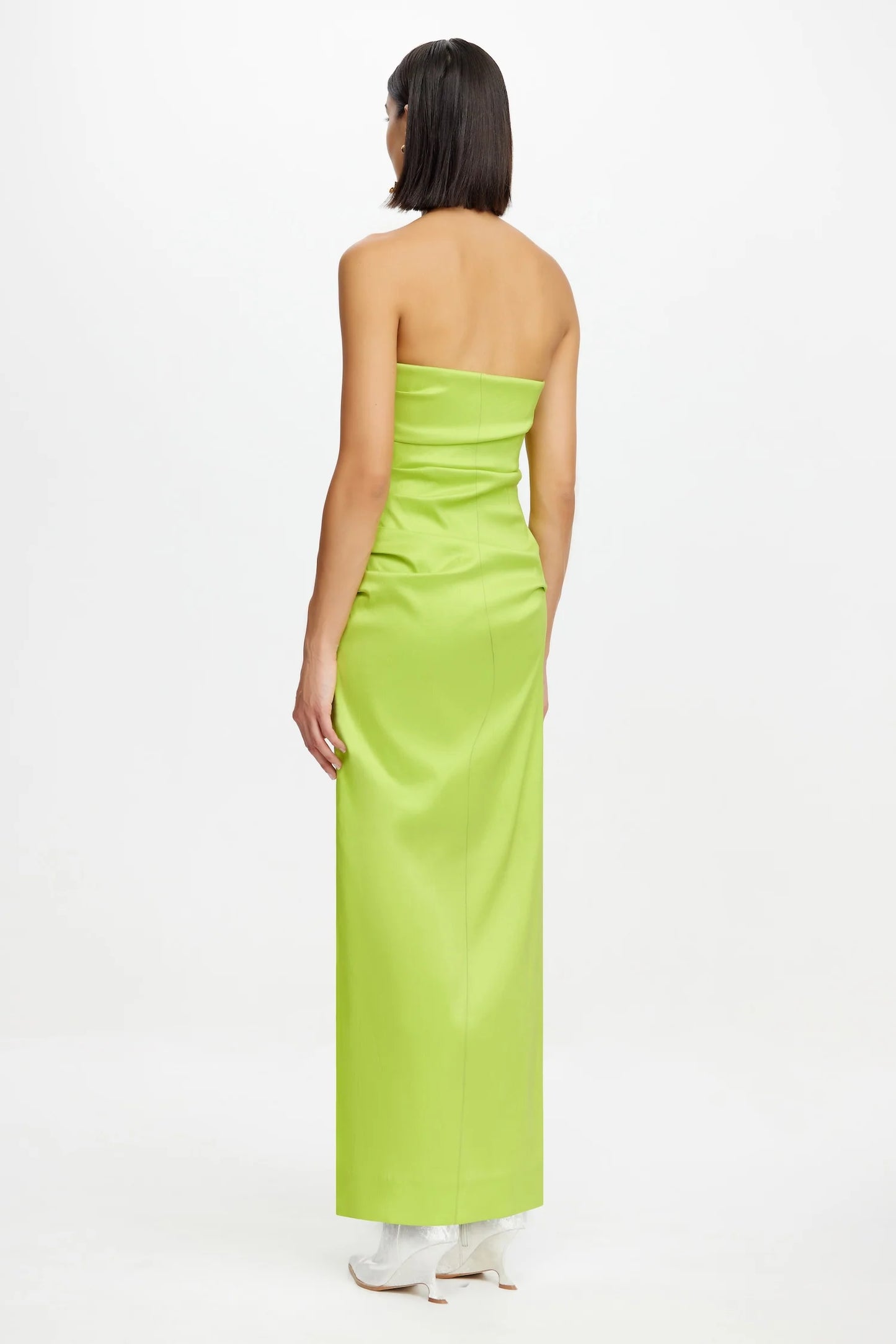 ACLER Lade Midi Dress-citron