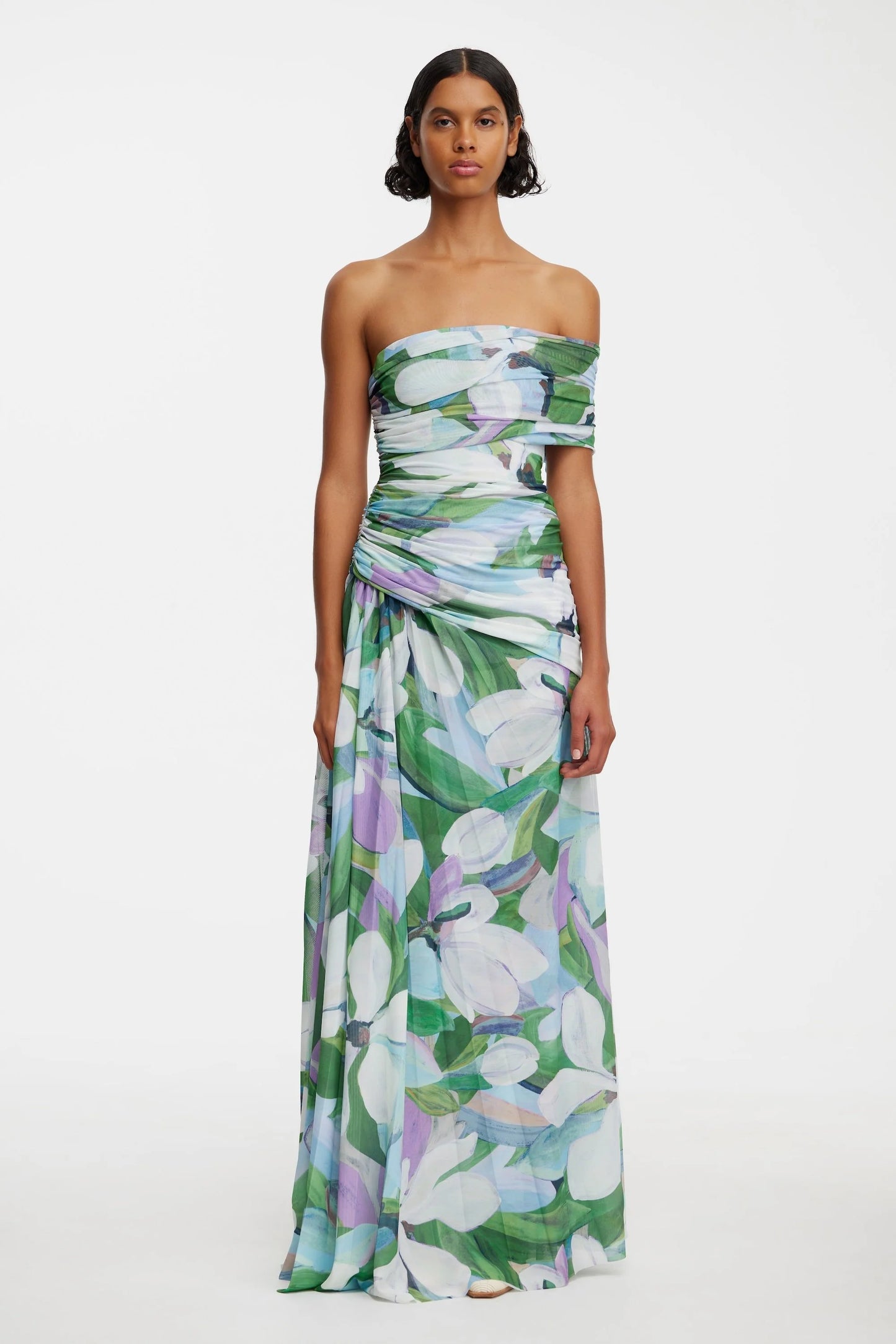 ACLER - Richdore Maxi Dress - Cornlily Meadow