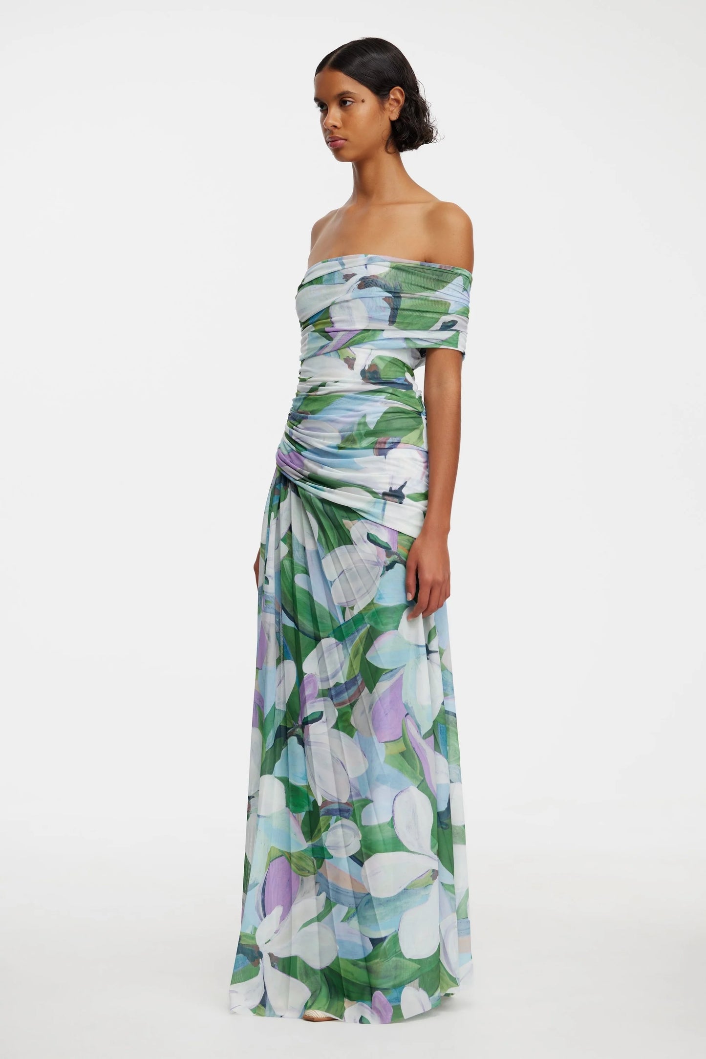 ACLER - Richdore Maxi Dress - Cornlily Meadow