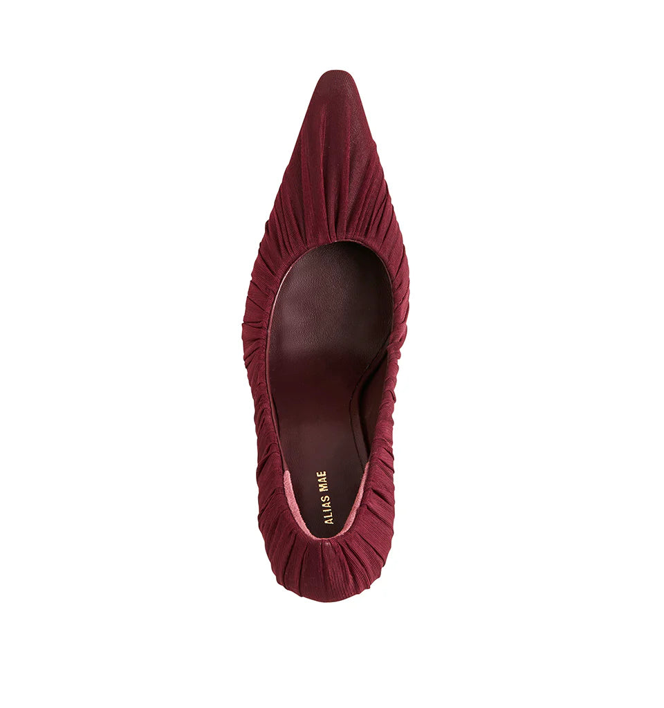 ALIAS MAE Dea heel-burgundy mesh