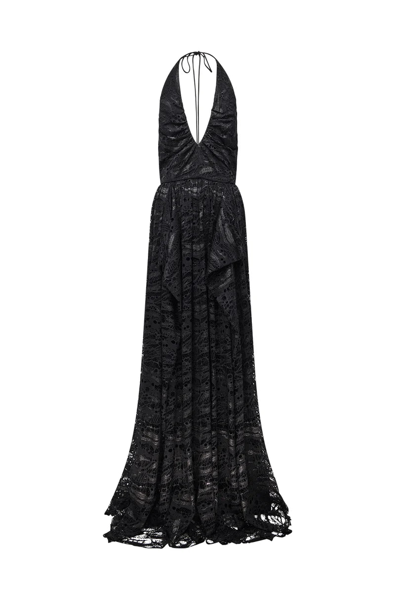 Manning Cartell - Masterpiece Halter Dress IN BLACK