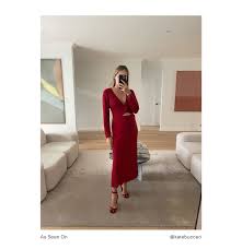 MANNING CARTELL - Love Match Knit Dress in Ruby