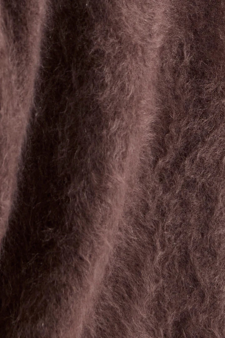 MIA FRATINO - Gretta Vest in Dark Chocolate