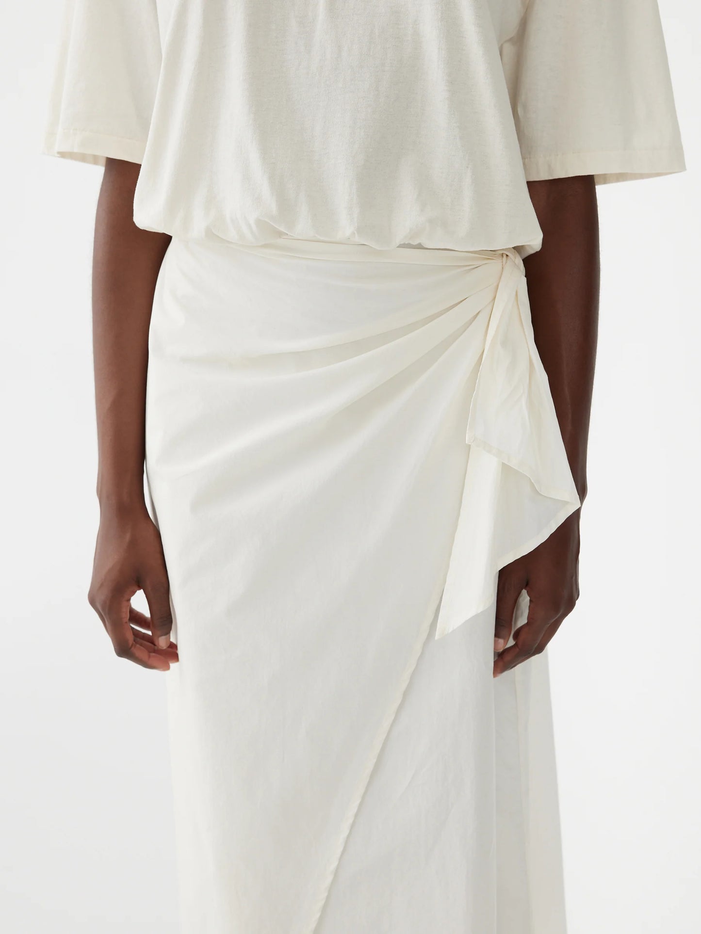 BASSIKE Wrap detail s/s Dress