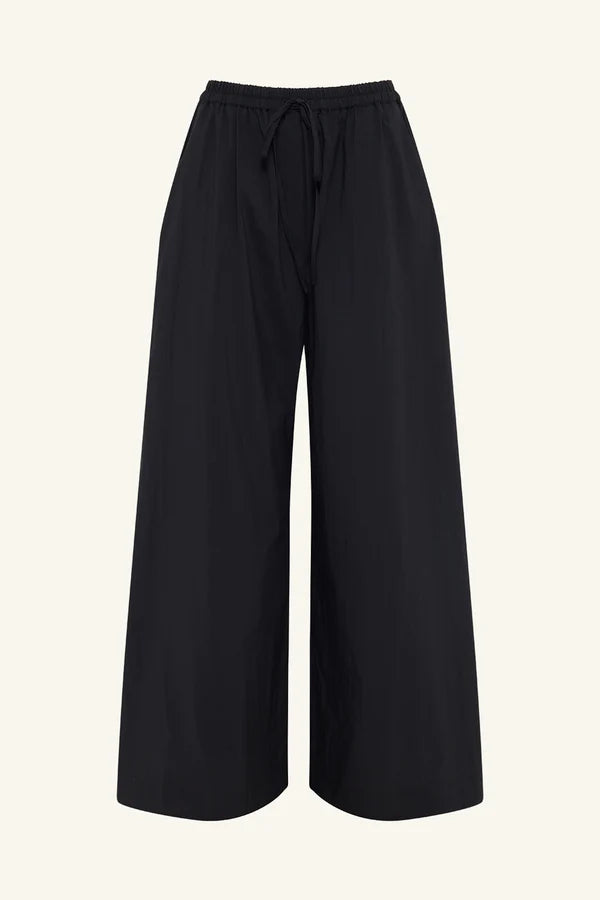 SHONA JOY Campbell Wide Leg Pant-black