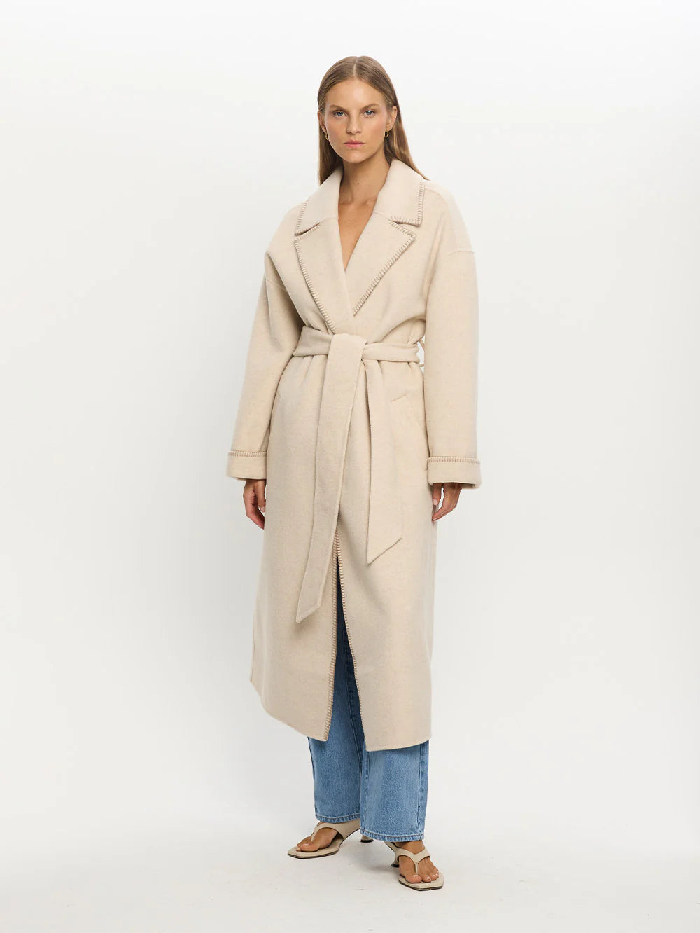 KIVARI Raegan Coat-beige long