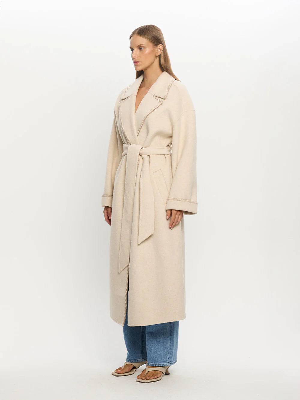 KIVARI Raegan Coat-beige long