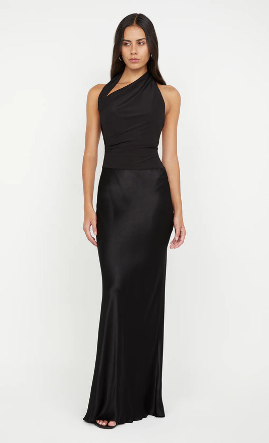 BEC + BRIDGE Ida Halter Dress-black