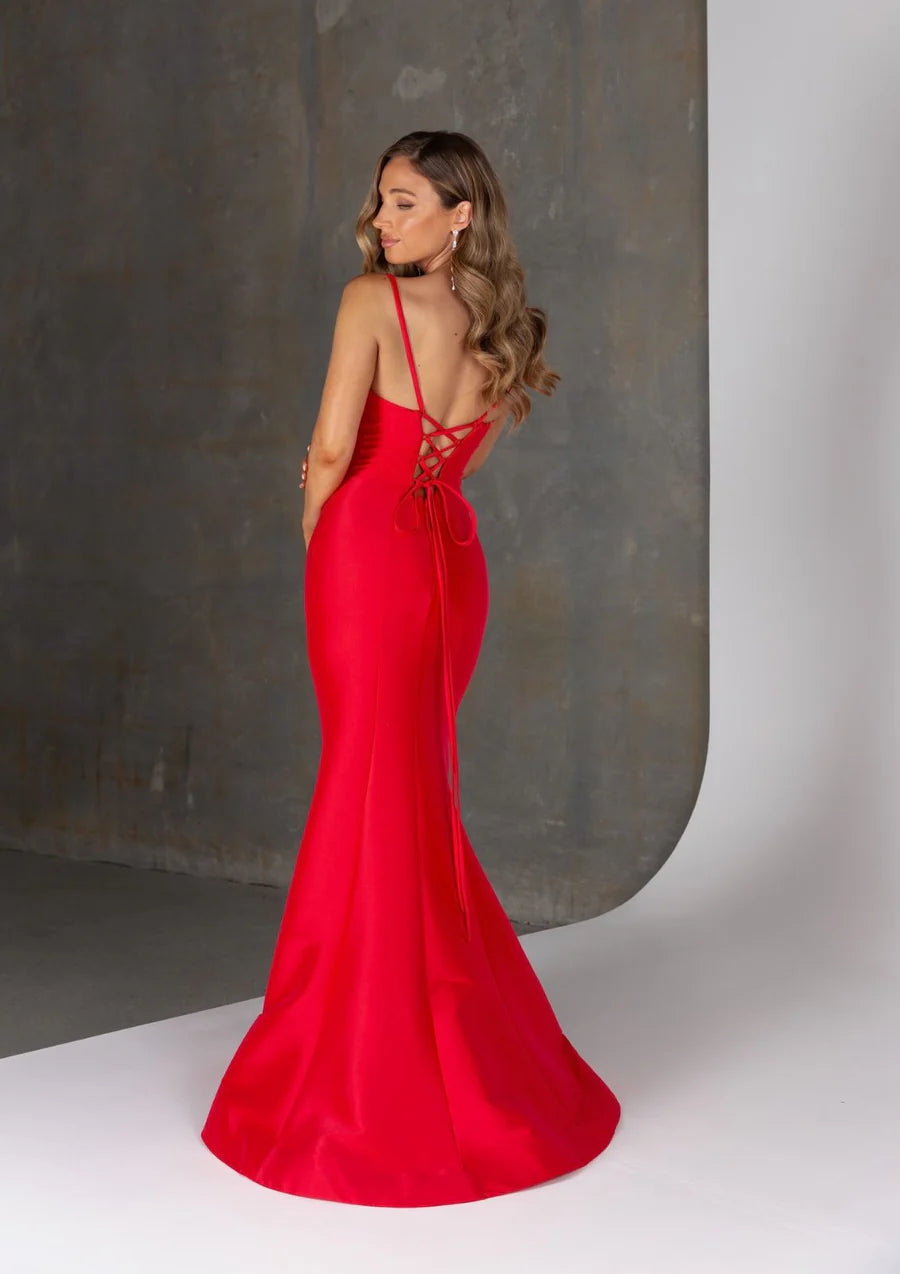 TANIA OLSEN Samira Formal Dress-red