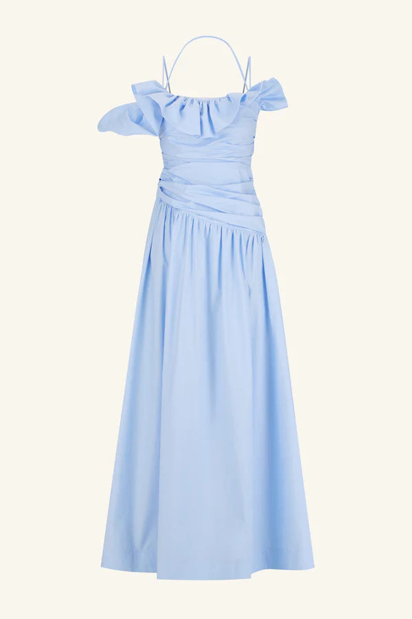 SHONA JOY - Maiori Bubble Sleeve Maxi Dress