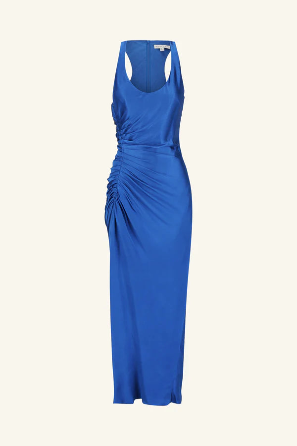 SHONA JOY - Tatum Racer Back Midi Dress - Ultramarine