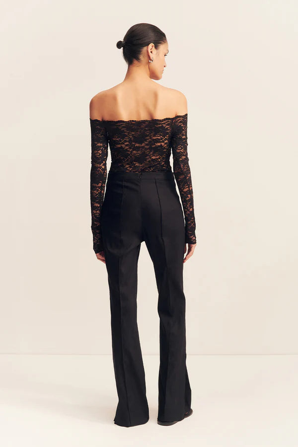 SHONA JOY - Wallis Lace Top in Black
